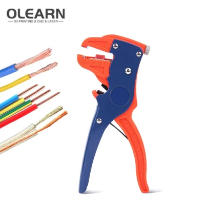 Olearn 自動ワイヤーストリッパーとカッター自己調整電線ストリッパー電子および自動車修理ツールに適しています