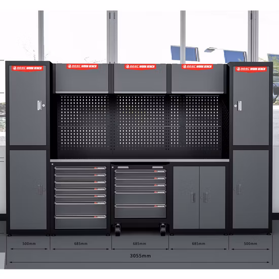 AA4c 自動車修理ツールキャビネット作業台作業台ツールトロリー車両ツール収納 F タイプ