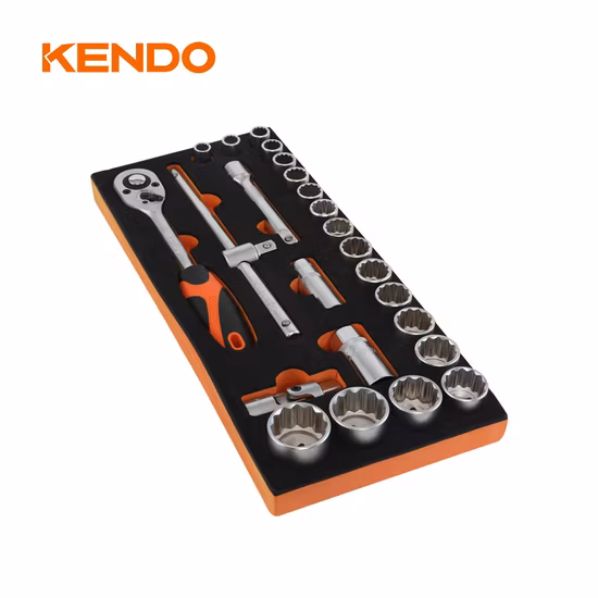 Kendo 144PC 6 引き出し取り外し可能な家庭用キャビネットハンドツール